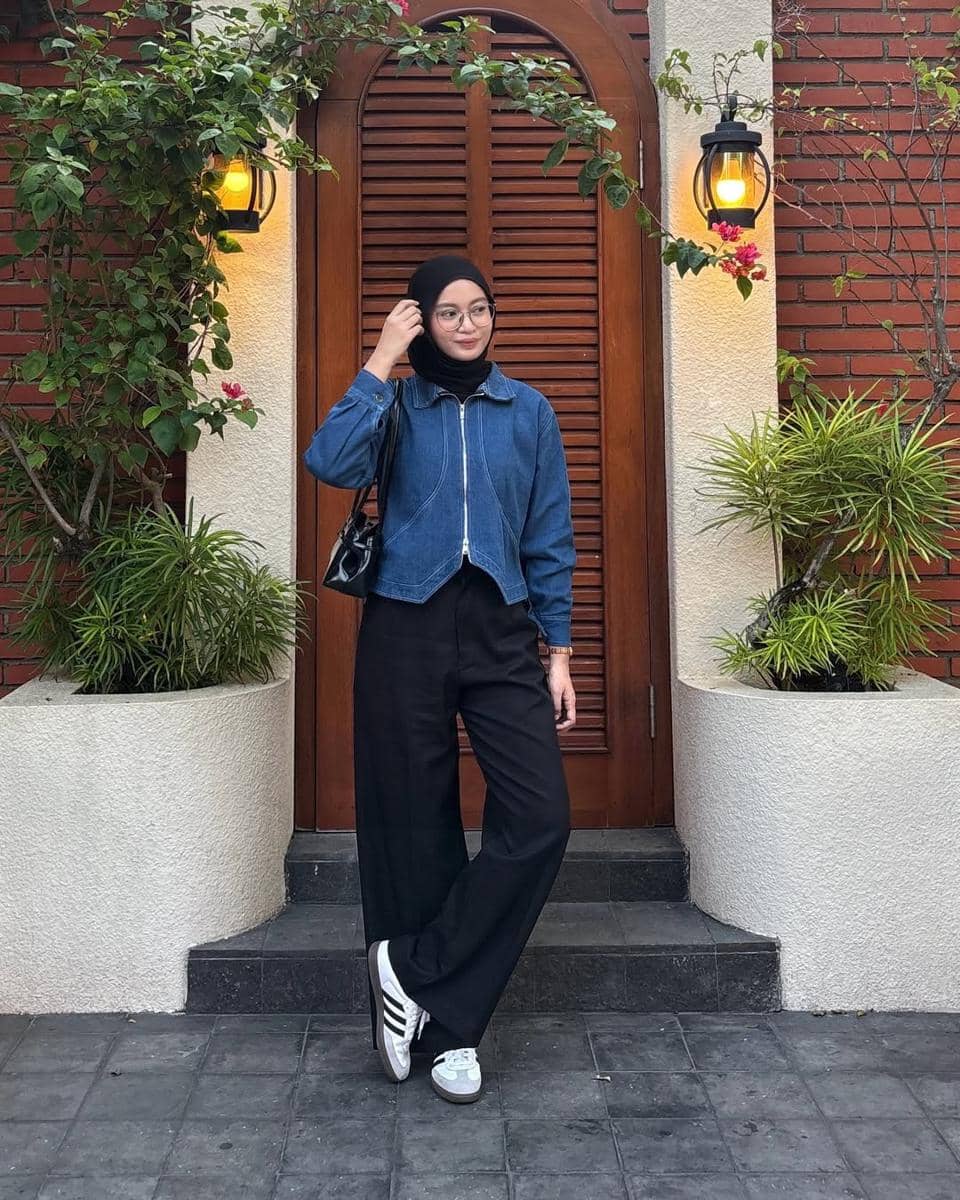 OOTD Sneakers Adidas Samba ala Lutvy Putri