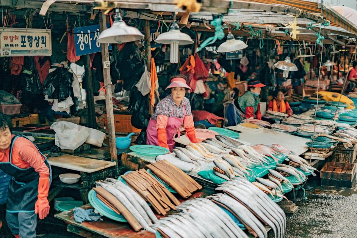 Jagalgachi Market, Busan, Korea Selatan