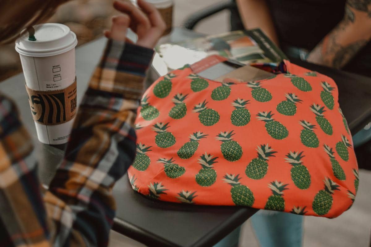 ilustrasi foldable bag