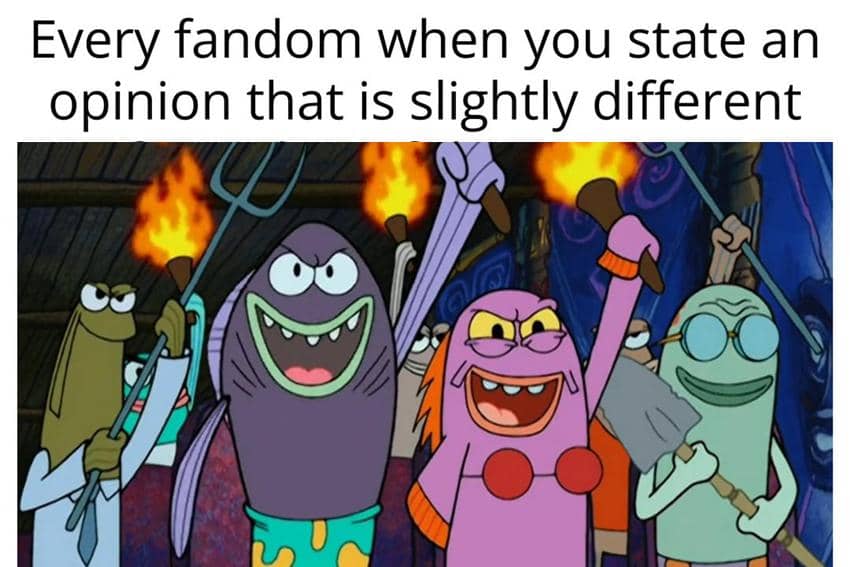 8 Meme SpongeBob tentang Momen Menyebalkan, Ada yang Toksik!