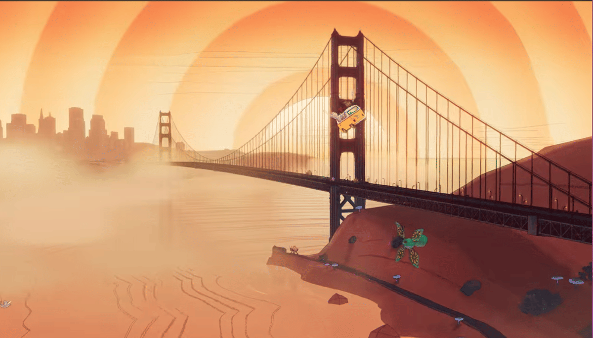 visualisasi Golden Gate yang menjadi ikon macOS 27 yang diumumkan pada WWDC 2026