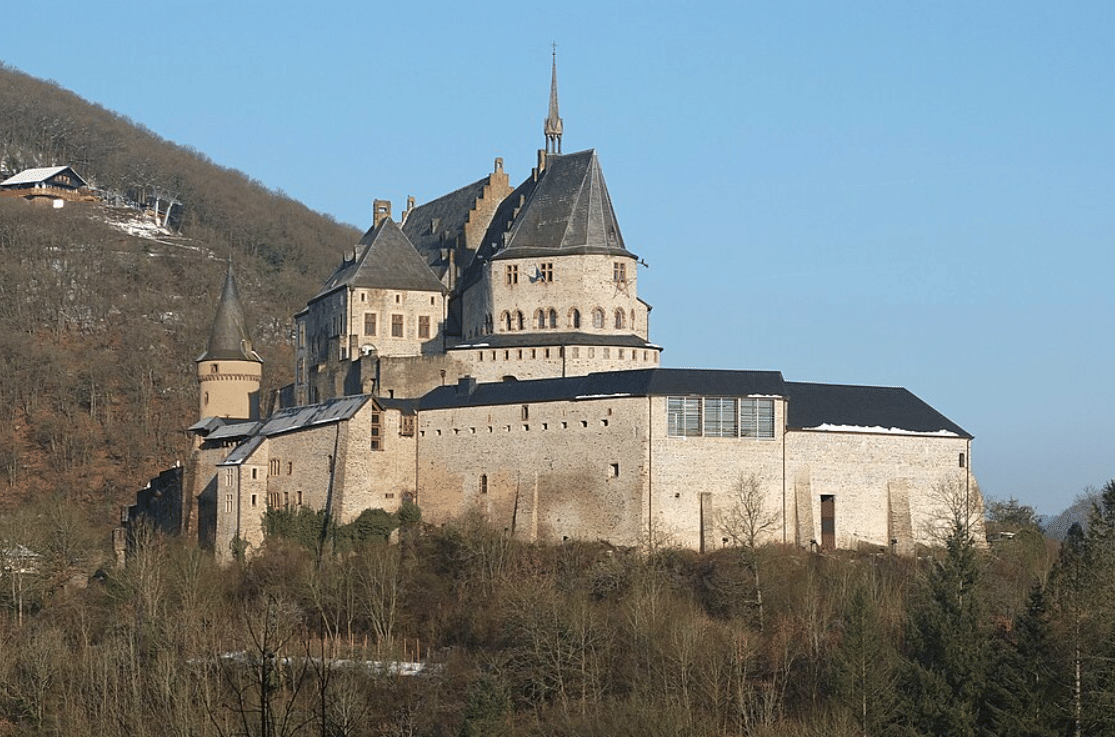 Kastil Vianden, Luxemburg