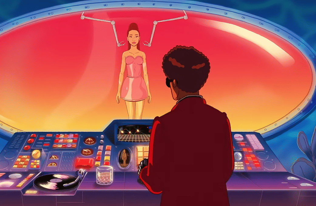Musik video "Save Your Tears (Remix)" - The Weeknd & Ariana Grande