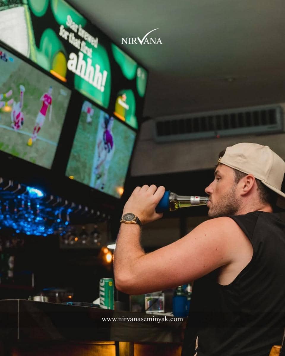 Nirvana Sports Bar Bali (instagram.com/nirvanasportsbarbali)