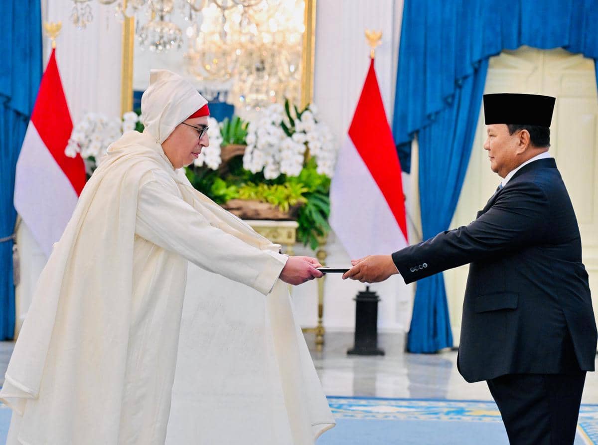 Prabowo Terima Surat Kepercayaan dari 9 Duta Besar Negara Sahabat (dok. Sekretariat Presiden)
