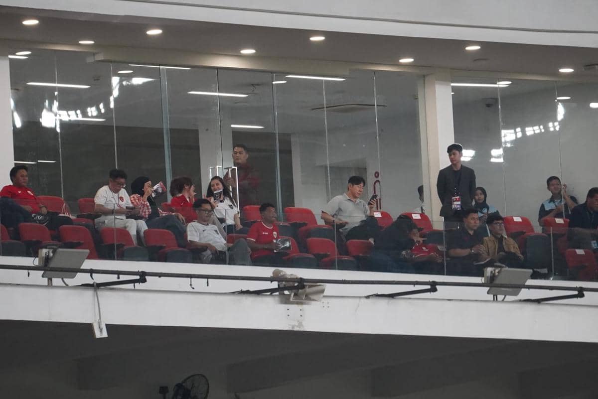 Shin Tae Yong Saksikan Laga Timnas Indonesia Lawa Mozambik
