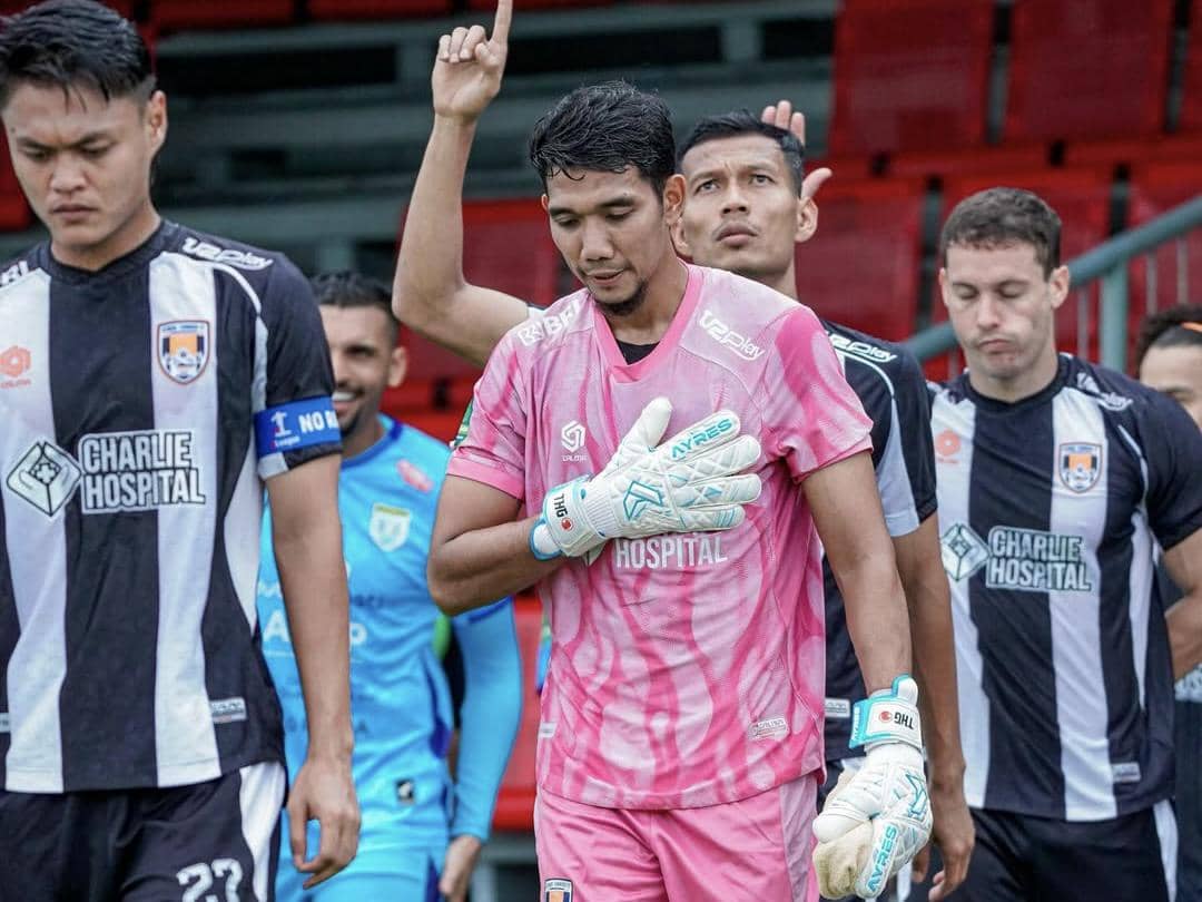Penjaga gawang Kendal Tornado FC, Try Hamdani Goentara. (dok. KTFC)