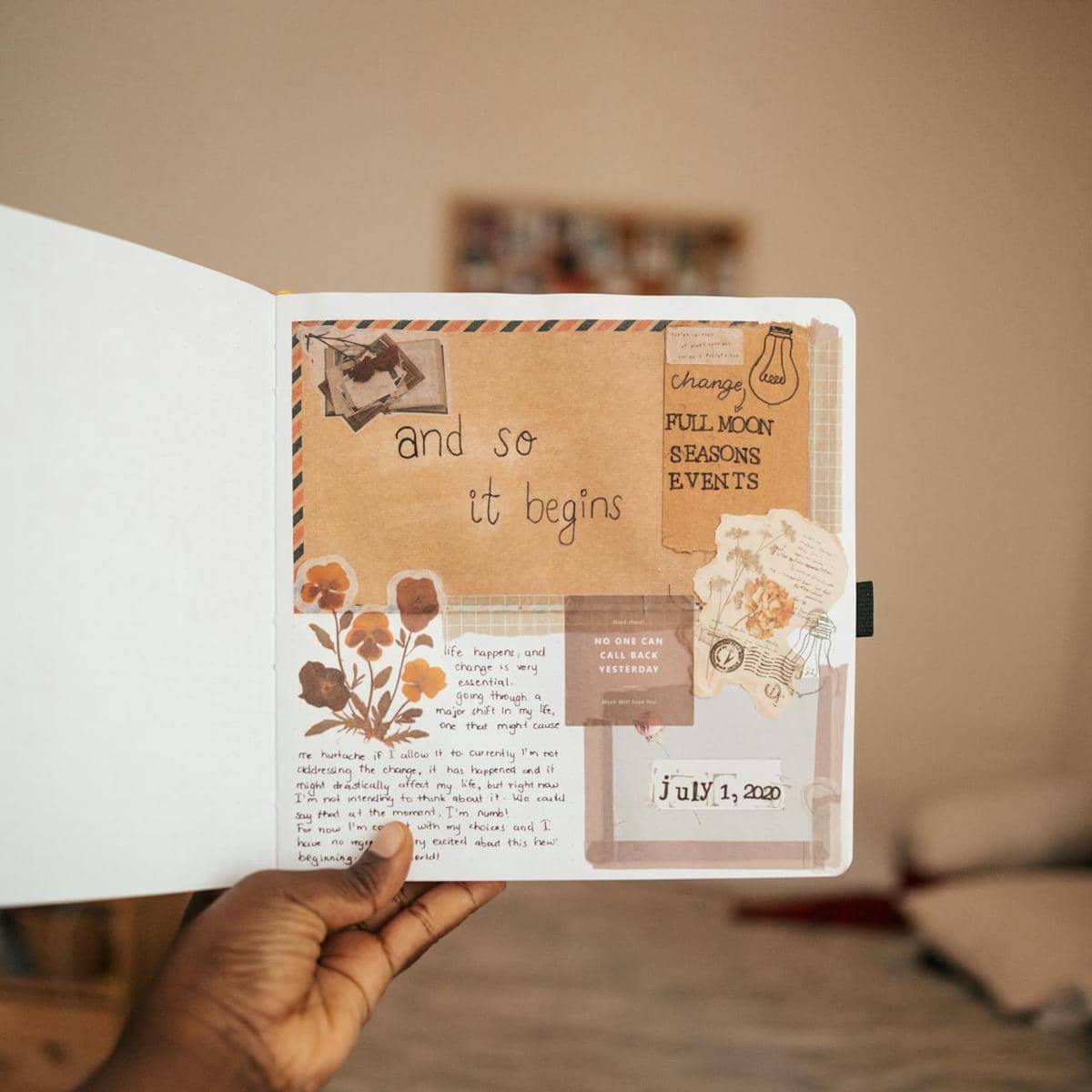 Ilustrasi scrapbook (pexels.com/Binti Malu)