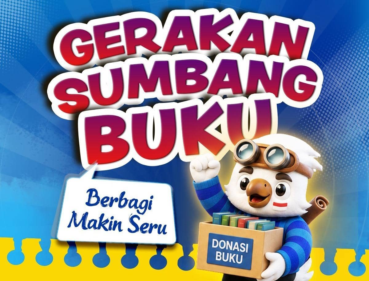 Dinas Perpustakaan Yogyakarta Gaungkan Gerakan Sumbang Buku