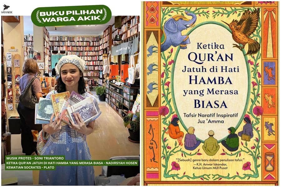 Buku yang Diborong Tissa Biani, Novel Religi hingga Ideologi