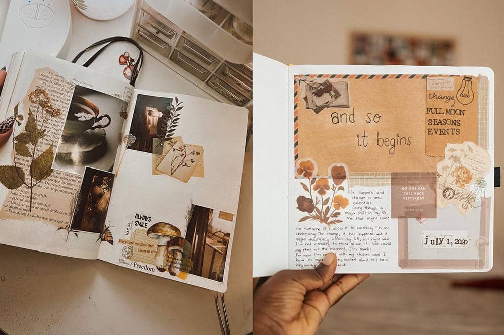 Cara Bikin Scrapbook Journaling ala Pinterest, Murah tapi Estetik