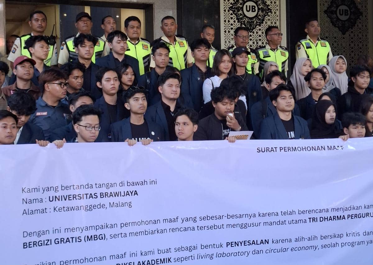 Ini 4 Tuntutan Mahasiswa UB Menolak Kampus Urus MBG