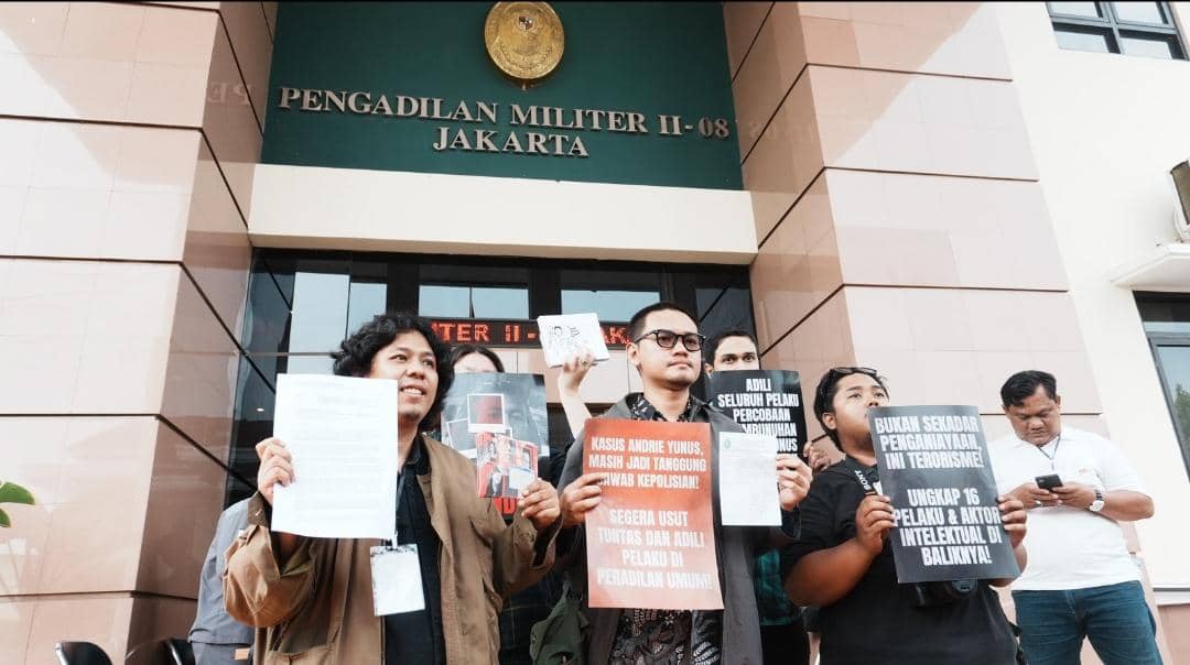 Jelang Pembacaan Vonis, TAUD Minta Persidangan Teror Air Keras Disetop