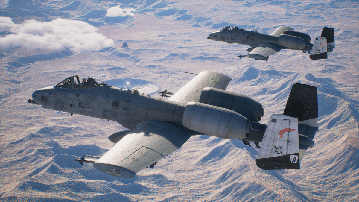 A-10C Thunderbolt II di Ace Combat 8: Wings of Theve
