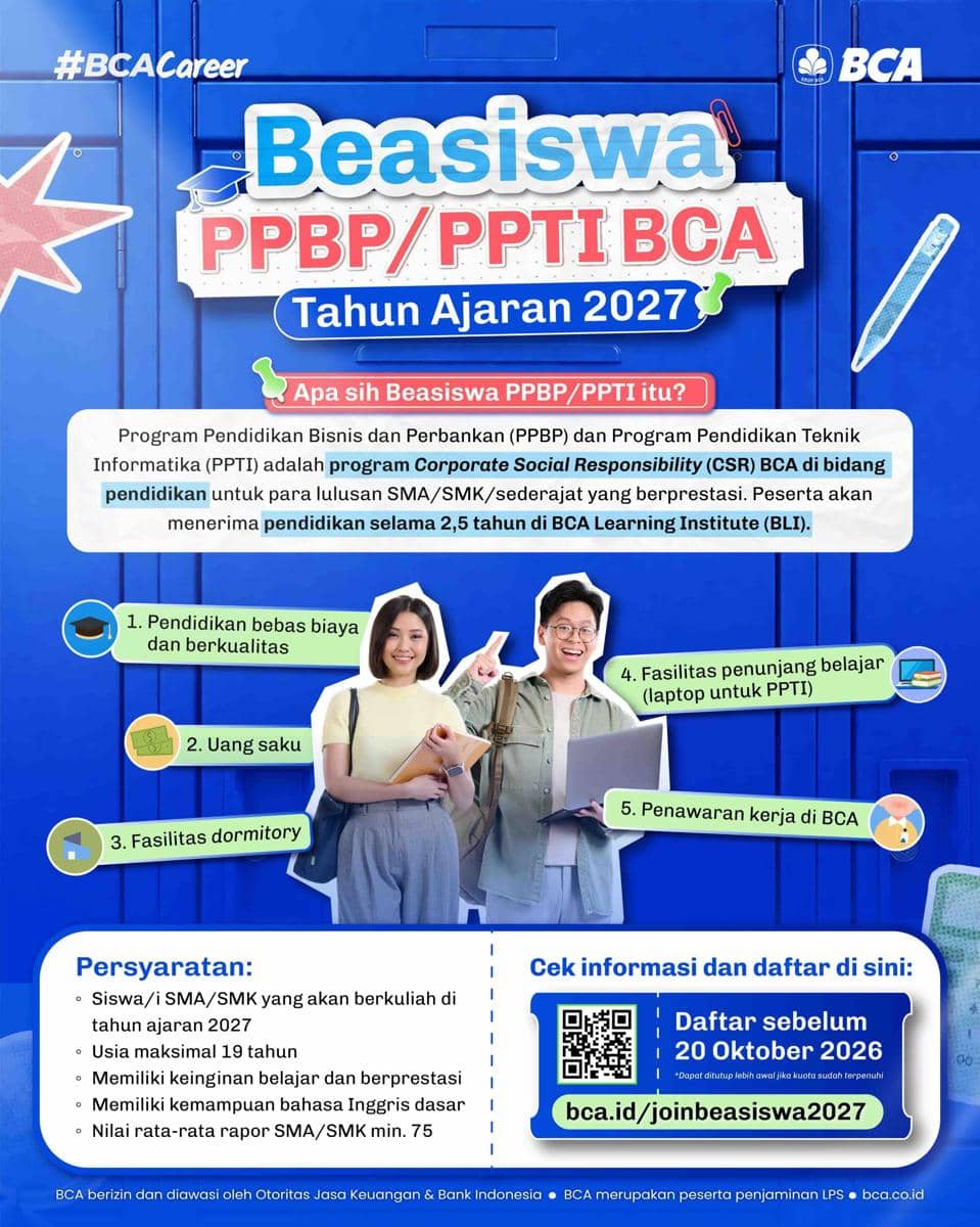Beasiswa PPBP dan PPTI
