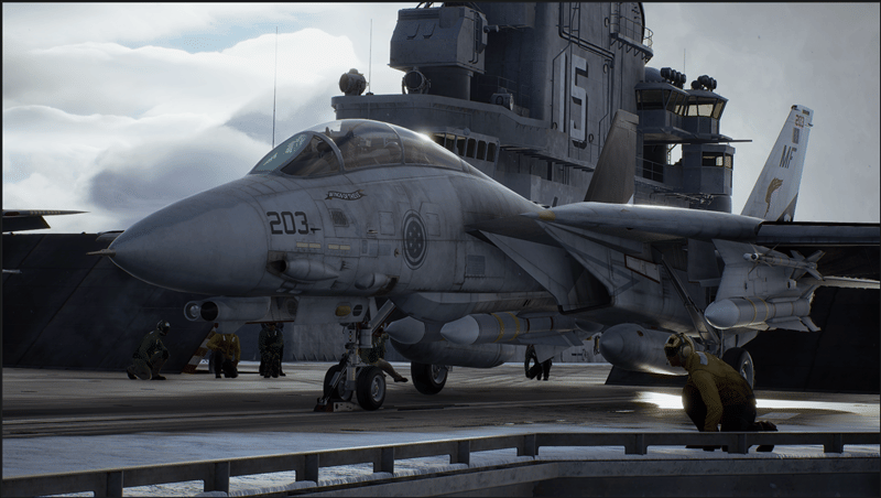 F-14D Super Tomcat di Ace Combat 8: Wings of Theve