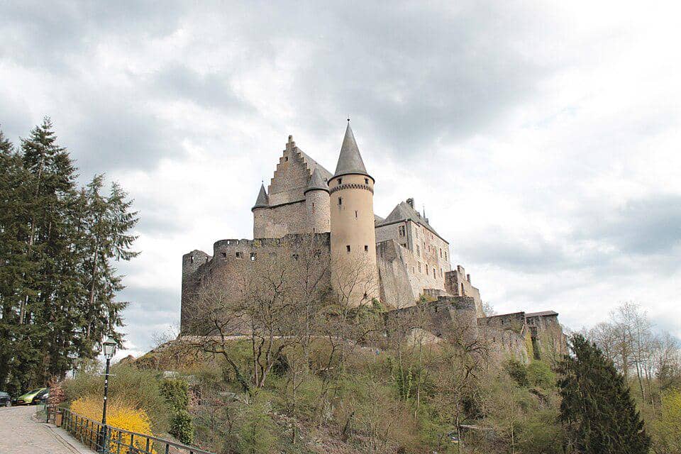 Kastil Vianden, Luxemburg