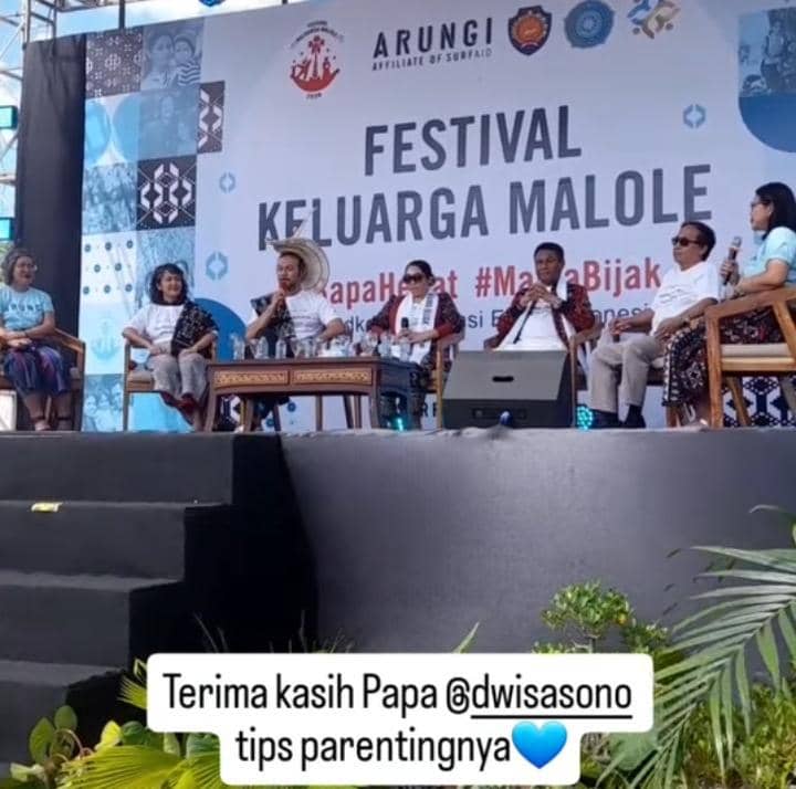 potret Widi Mulia dan Dwi Sasono liburan di Rote Ndao, NTT