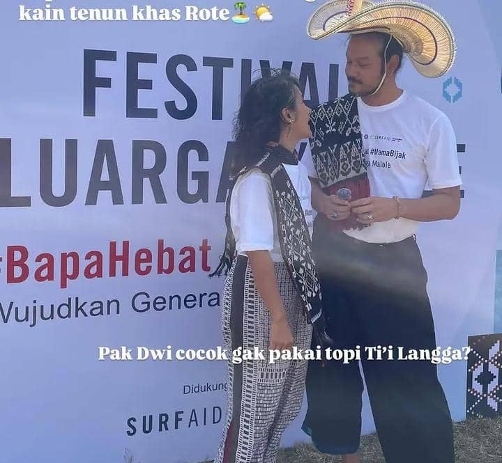 potret Widi Mulia dan Dwi Sasono liburan di Rote Ndao, NTT