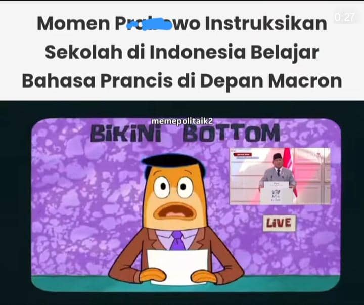 meme bahasa asing