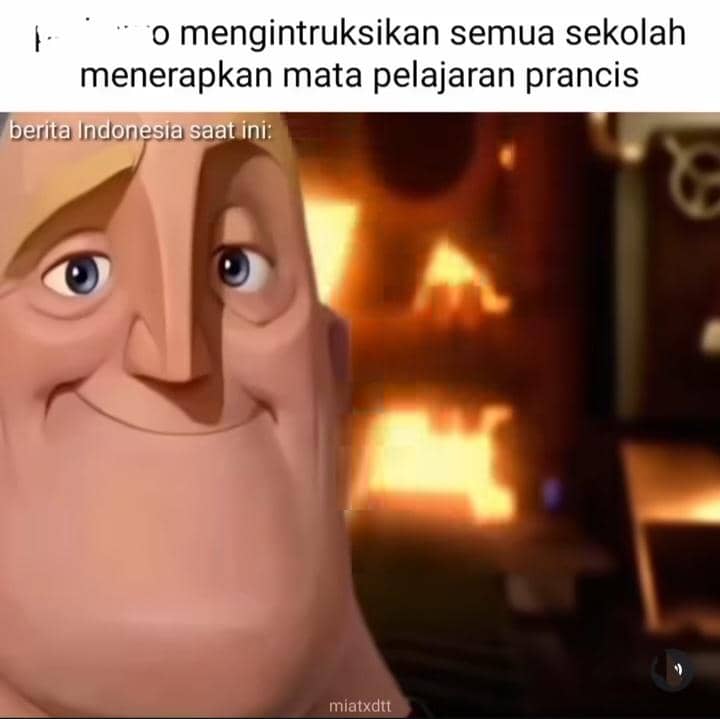 meme bahasa asing