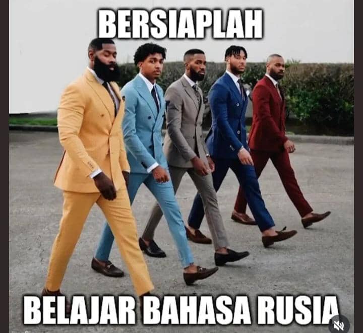 meme bahasa asing