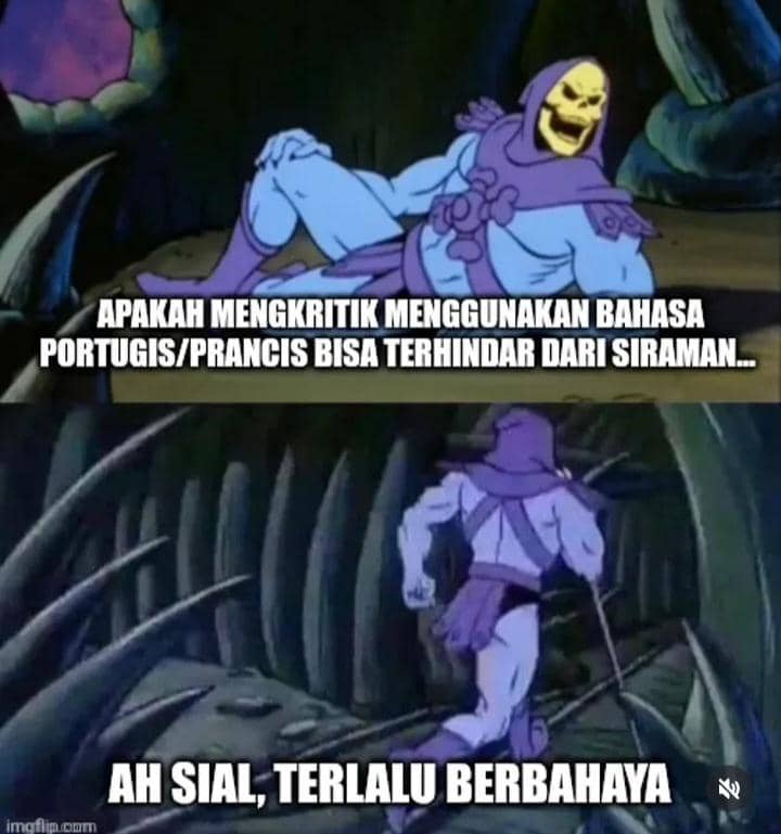 meme bahasa asing
