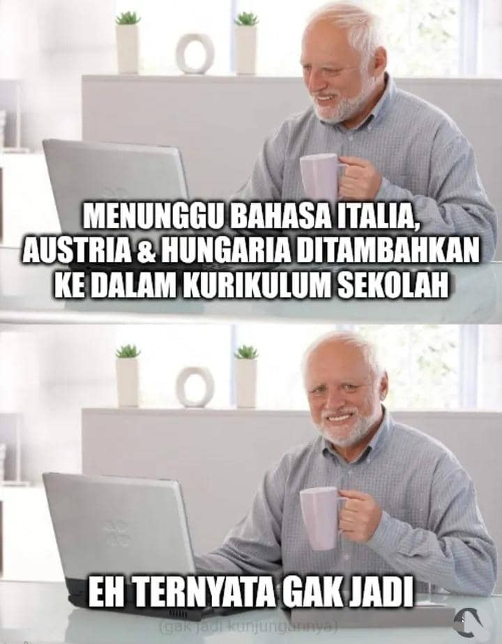 meme bahasa asing