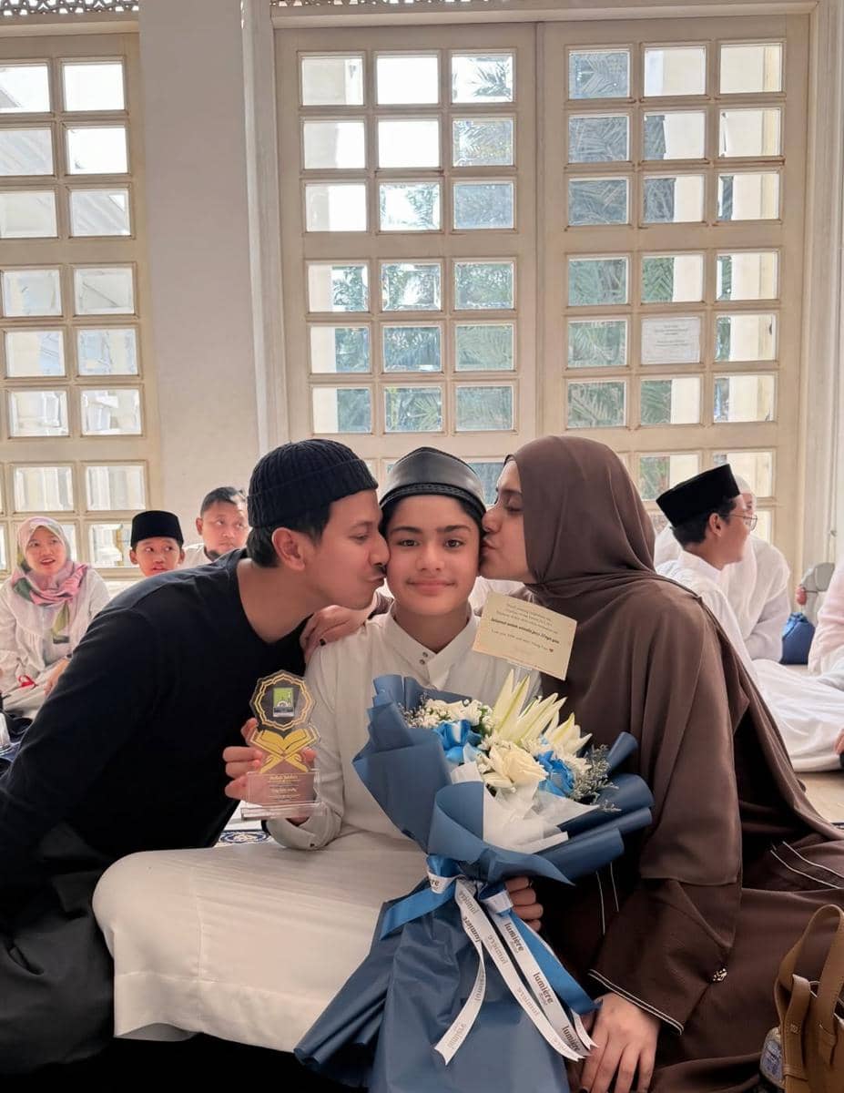 King Faaz anak Fairuz Arafiq wisuda juz 27 (Instagram.com/fairuzarafiq)
