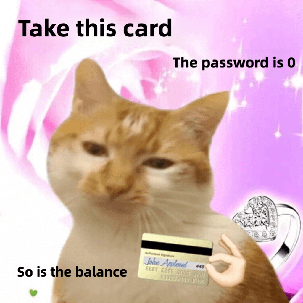 meme kucing tentang kata sandi