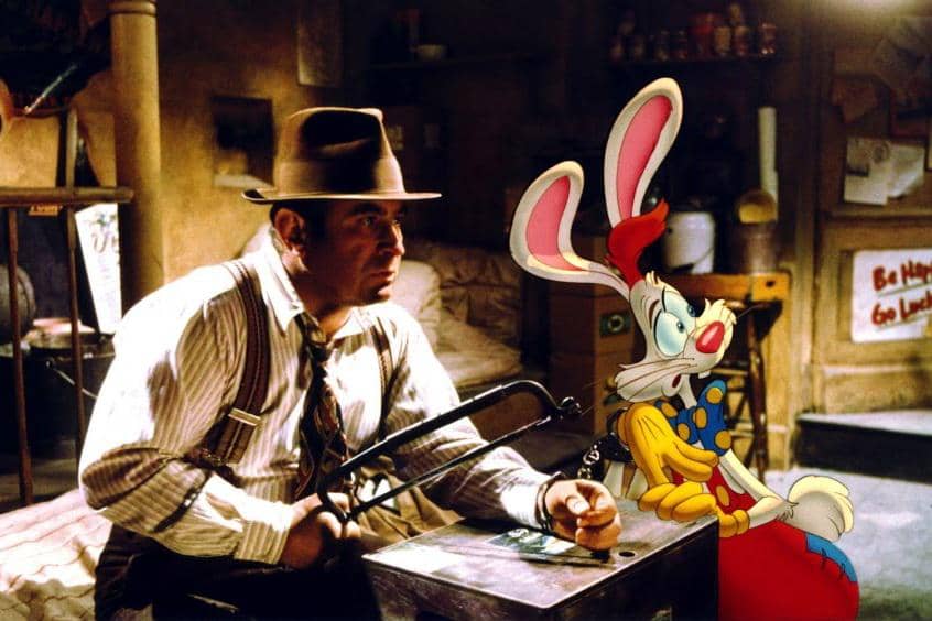 adegan dalam film Who Framed Roger Rabbit
