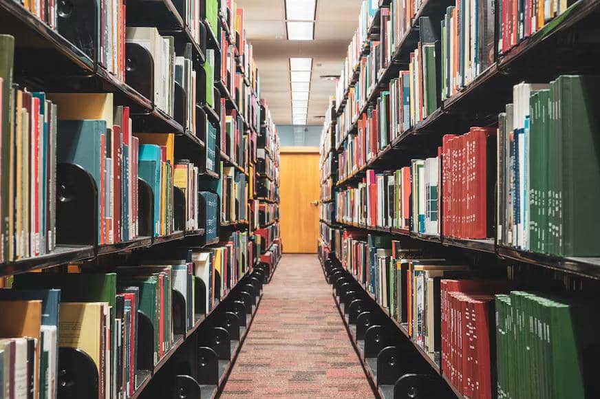 Ilustrasi Perpustakaan