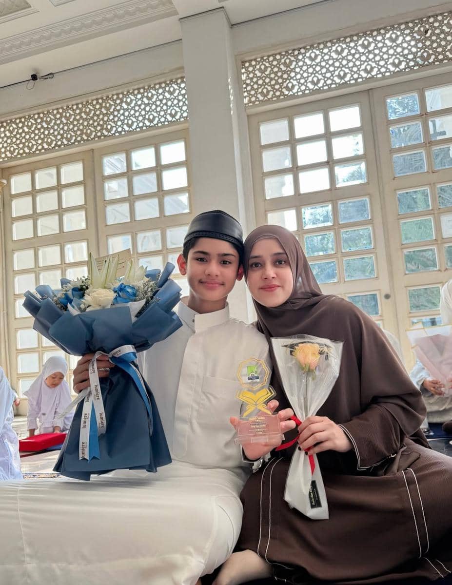 King Faaz anak Fairuz A Rafiq wisuda juz 27 (Instagram.com/fairuzarafiq)