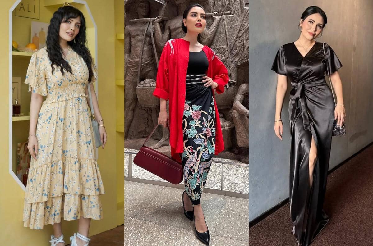10 Inspirasi OOTD ala Nadya Naufel, Istri Alex Abbad yang Stylish!