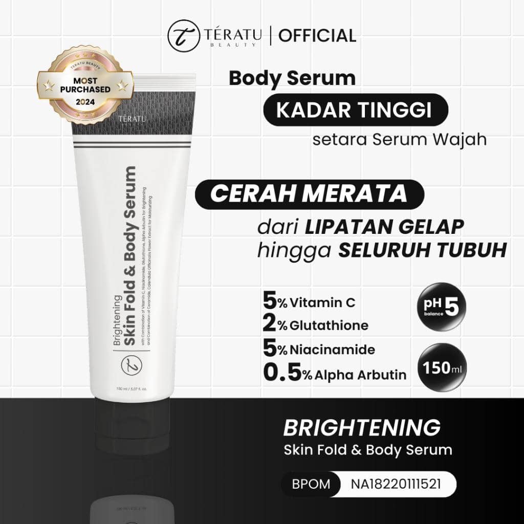 Teratu Beauty Brightening Skin Fold & Body Serum