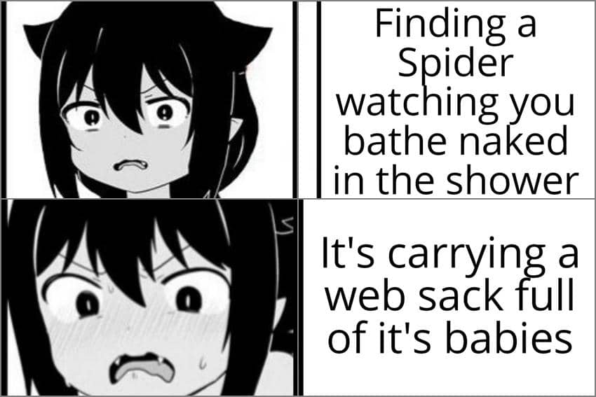8 Meme Anime tentang Mandi Paling Kocak, Malah Ngomong Sendiri
