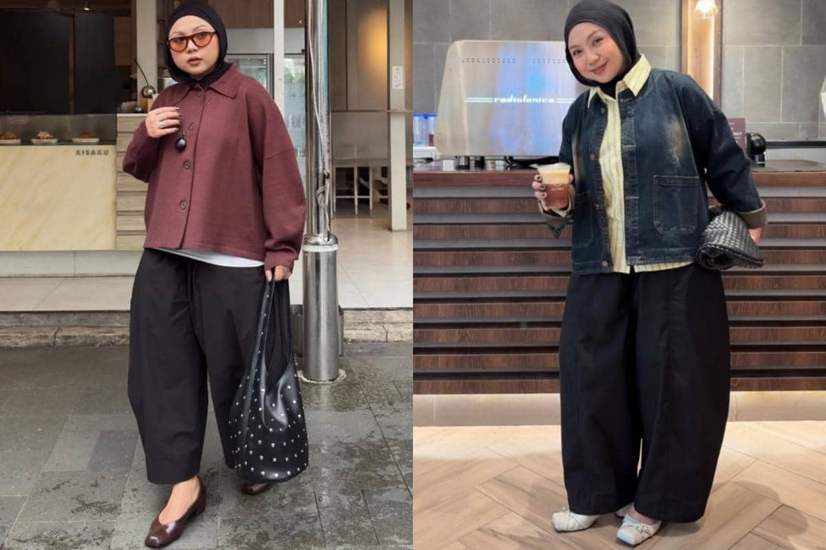 7 Inspirasi Outfit Tubuh Midsize ala Siti Rachmah, Tetap Chic!