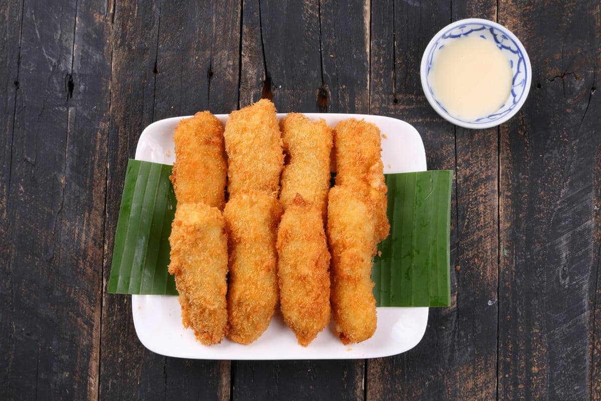 ilustrasi pisang goreng crispy tahan lama