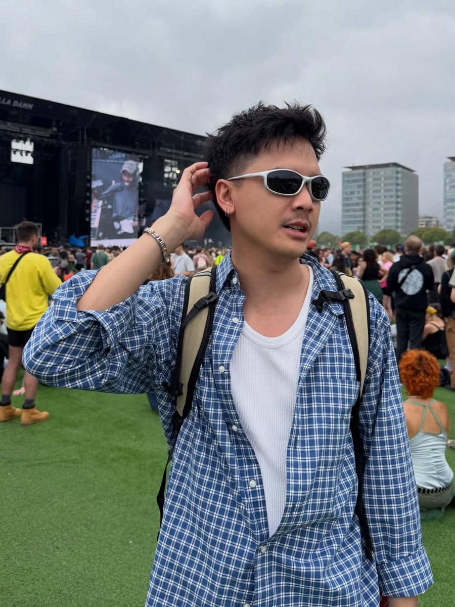Baskara Mahendra nonton konser Primavera Sound di Barcelona