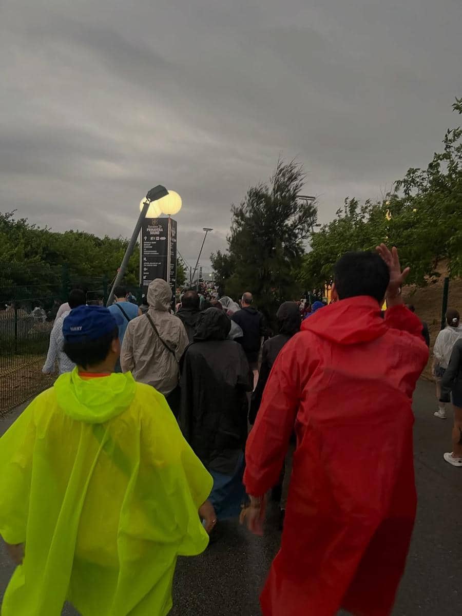 Baskara Mahendra nonton konser Primavera Sound di Barcelona