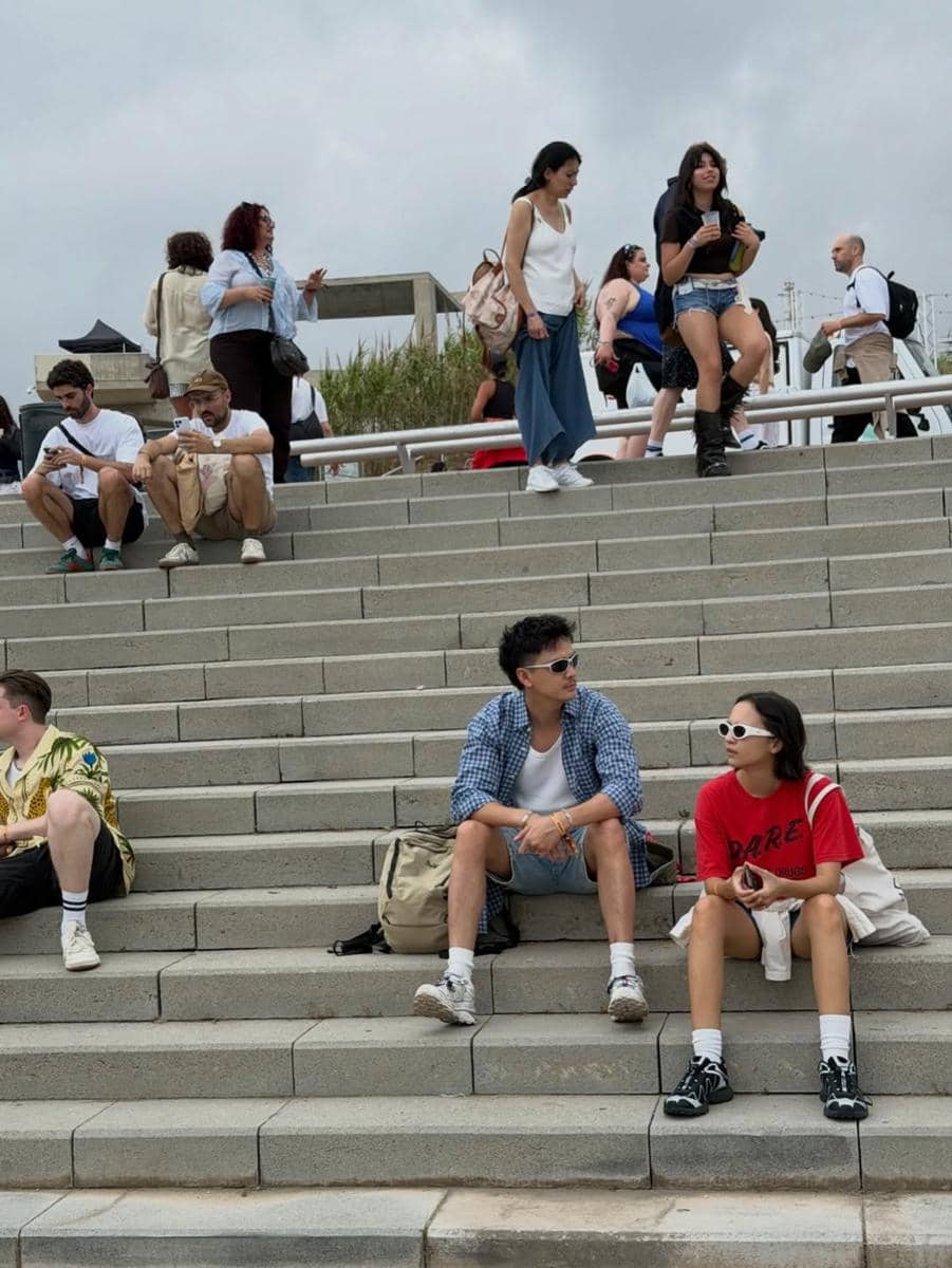 Baskara Mahendra nonton konser Primavera Sound di Barcelona