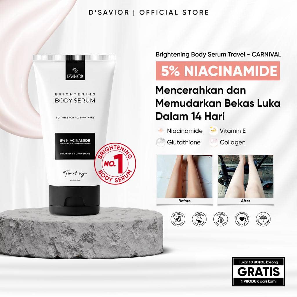 D’SAVIOR Body Serum Brightening