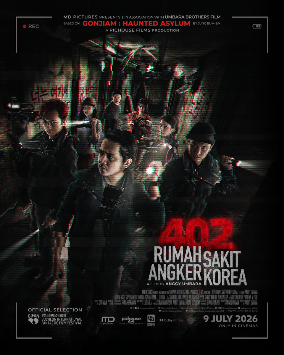 Film 402 Rumah Sakit Angker Korea Tembus BiFan 2026 (dok. MD Pictures & Umbara Brothers Film/402 Rumah Sakit Angker Korea)