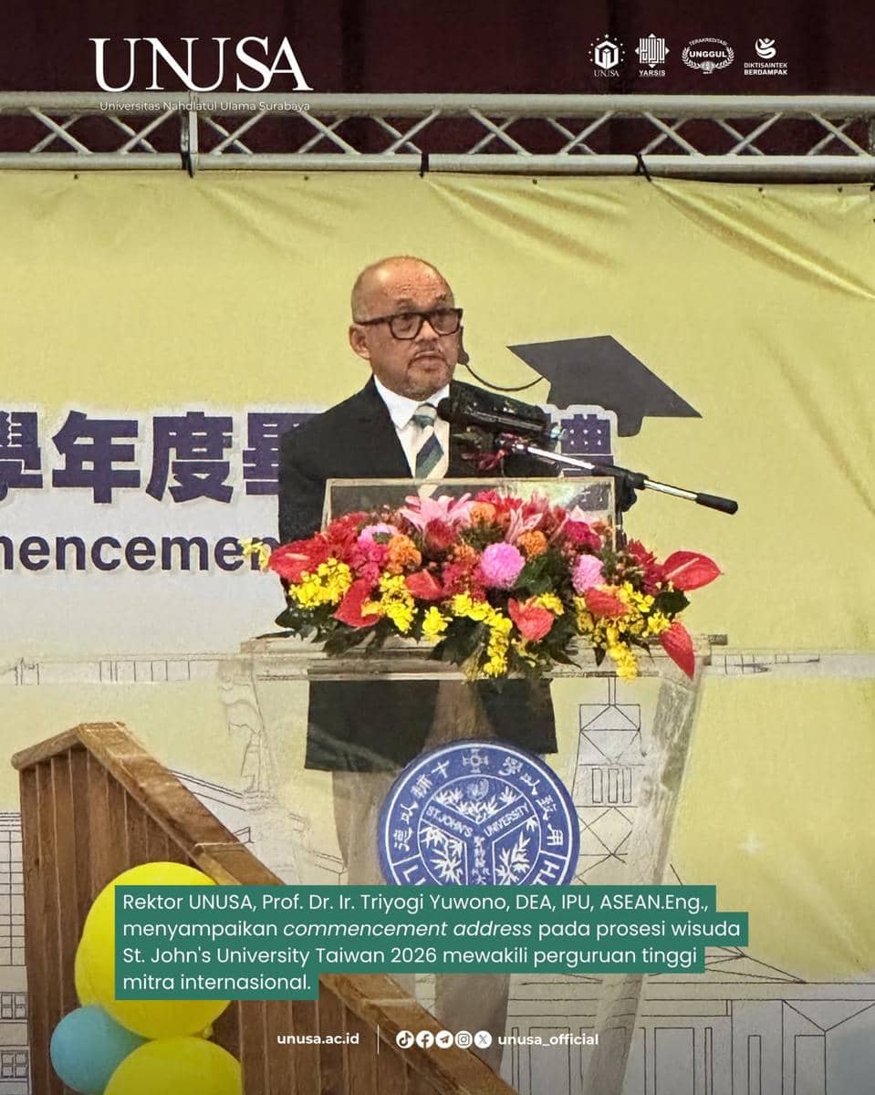 Mahasiswa UNUSA Raih Double Degree di Taiwan