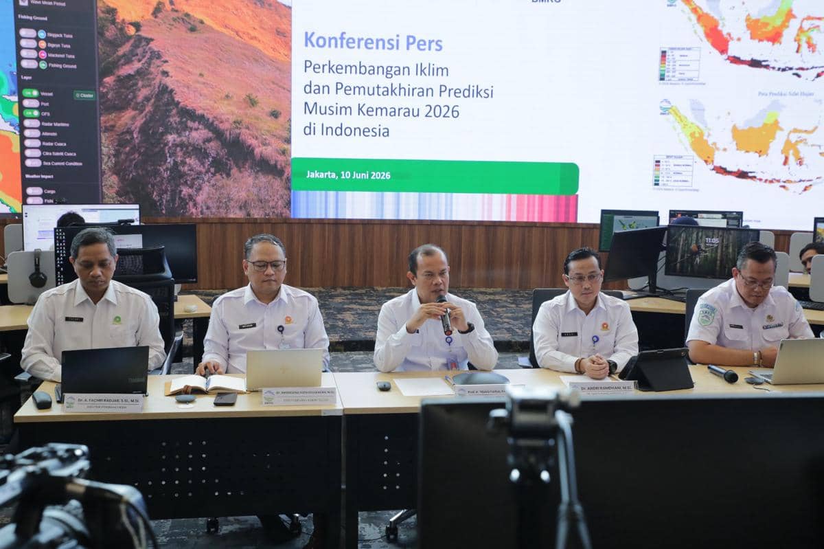 BMKG Prediksi El Nino 2026 Berpotensi Bertahan hingga Awal 2027