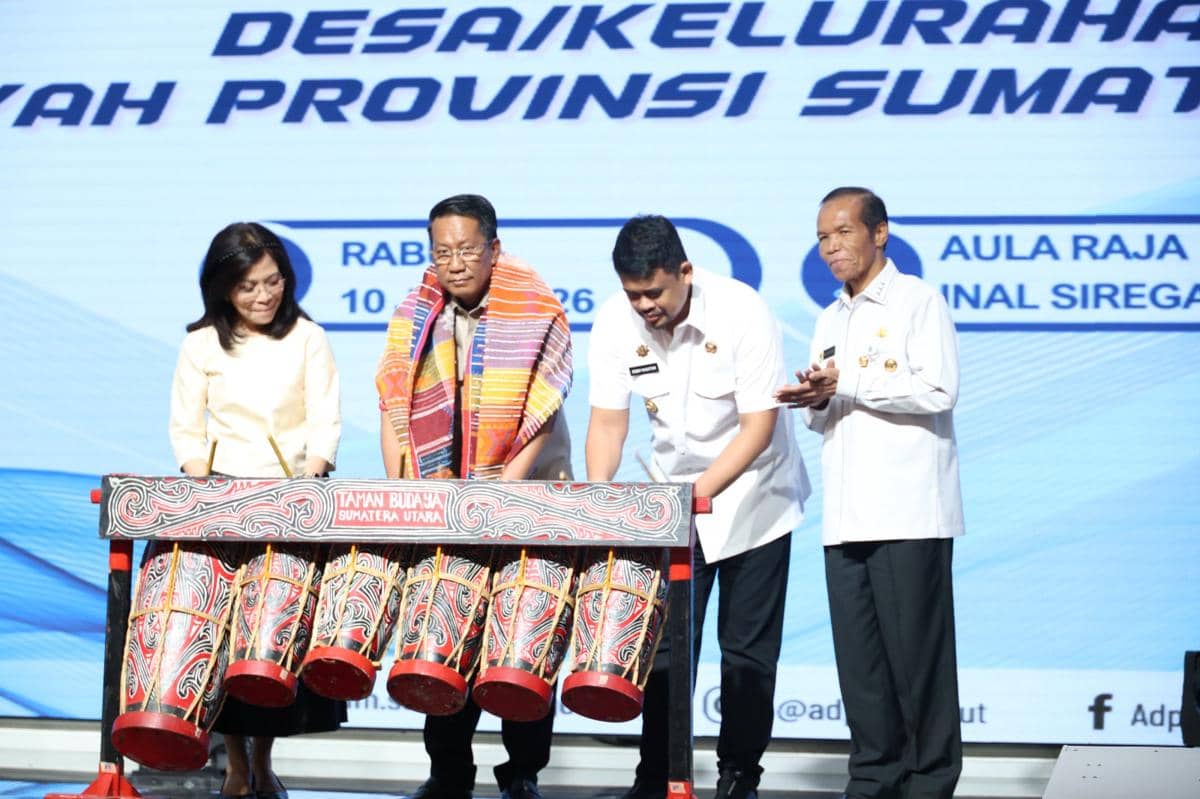 Menteri Hukum Resmikan Posbankum di Sumut, Bupati hingga Kades Jadi Paralegal