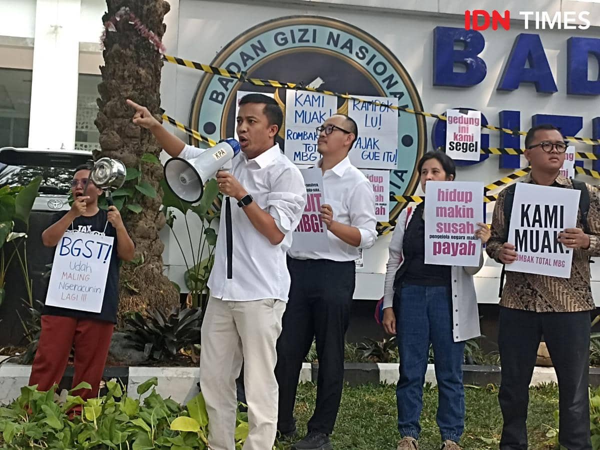 Bawa Panci, Koalisi Masyarakat Sipil Geruduk Kantor BGN