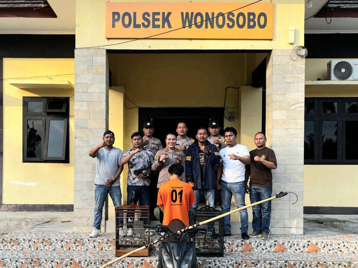 ASN Residivis Curi Burung di Tanggamus Diciduk, Uangnya Buat Beli Sabu