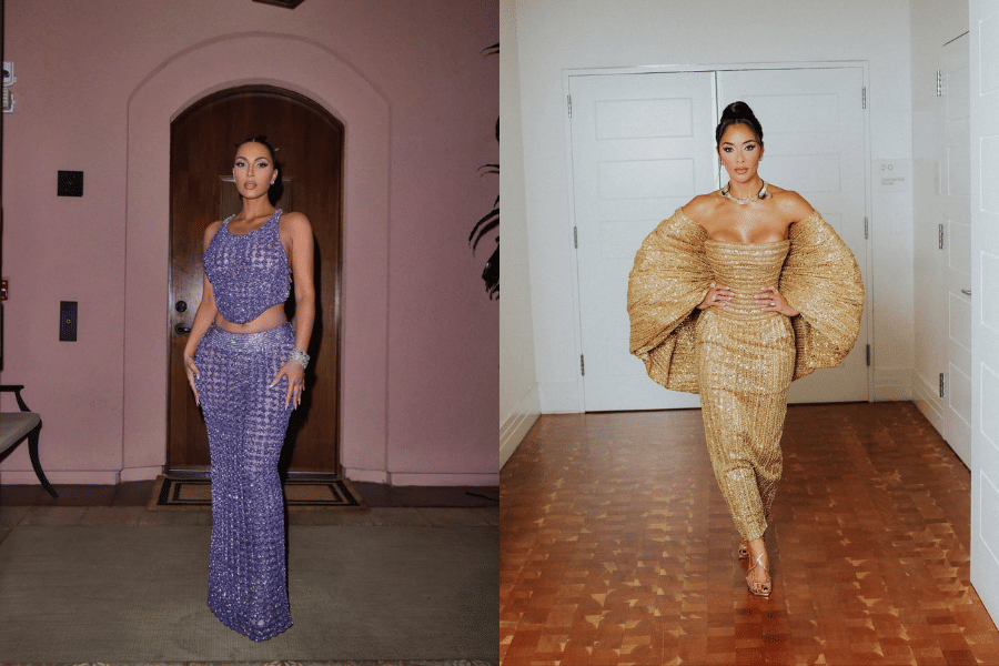 Adu Gaya Kim Kardashian and Nicole Scherzinger, Style ala Superstar