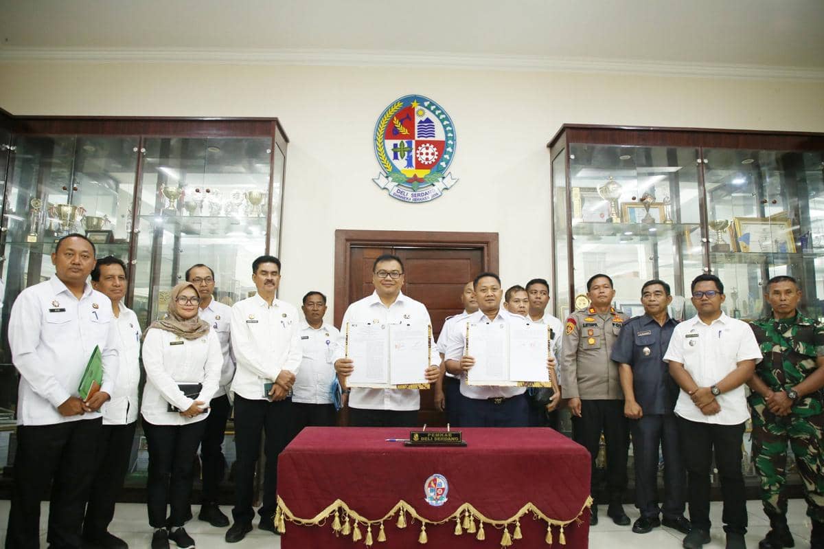 KAI-Pemkab Deli Serdang Sepakati Tata Stasiun, Pedagang akan Direlokasi